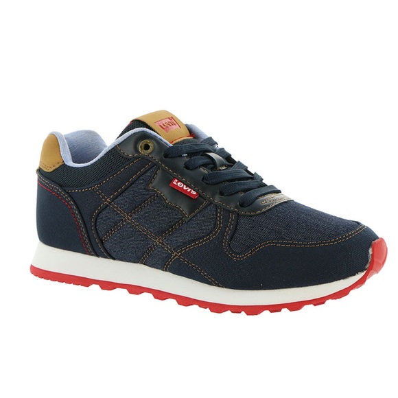 Levis Tessa Denim Sneakers Shoes Size 